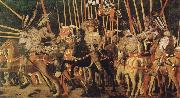 UCCELLO, Paolo Battle of San Roman Sweden oil painting artist